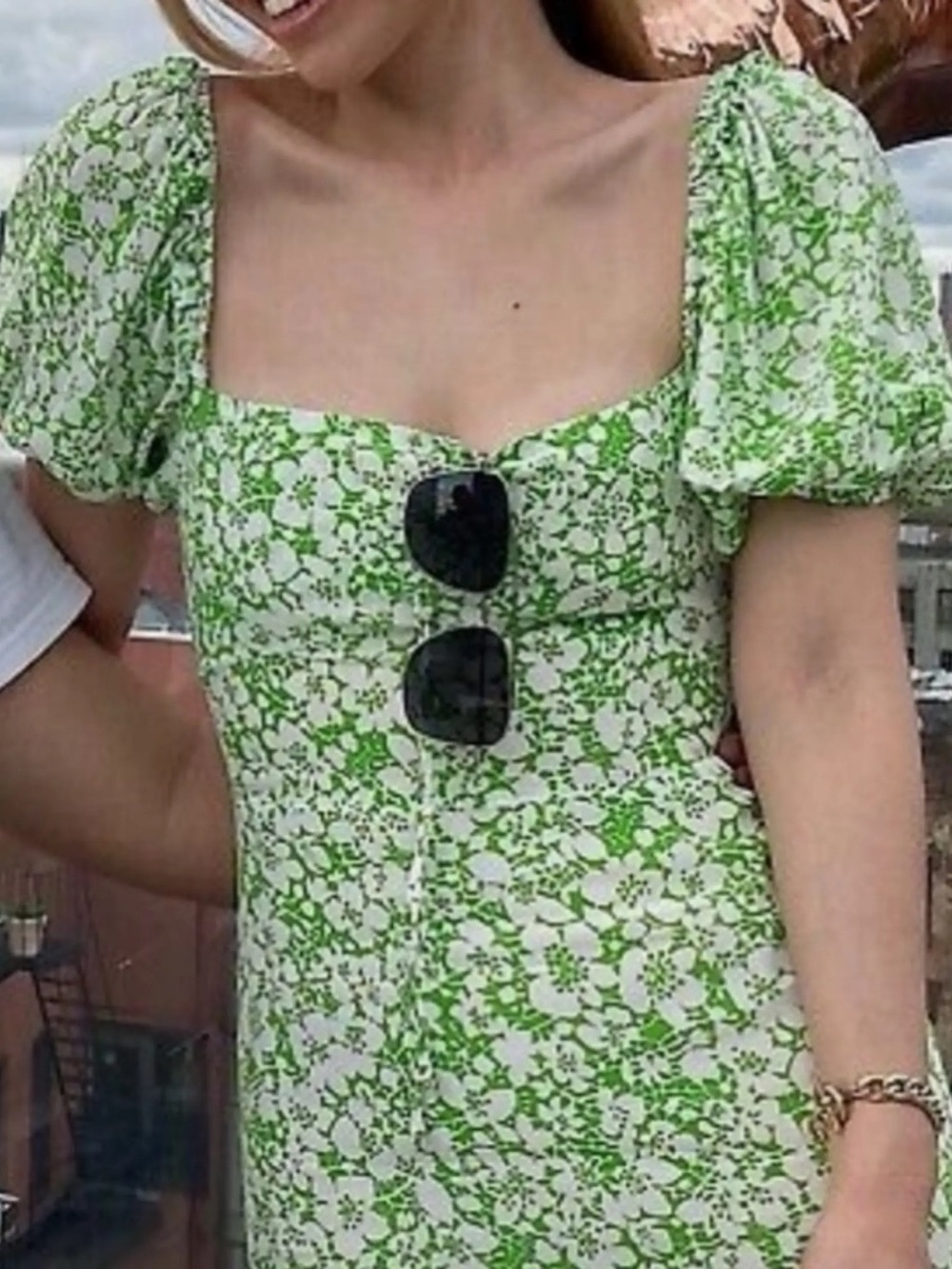 Faithfull the Brand Midi Dress in Freja Floral Print EUC Small - Picture 3 of 9